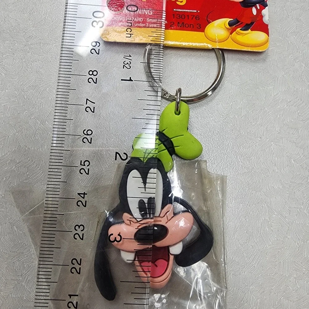 Vintage Disney Goofy Head House Car Key Holder Mickey Mouse Works Cartoon
